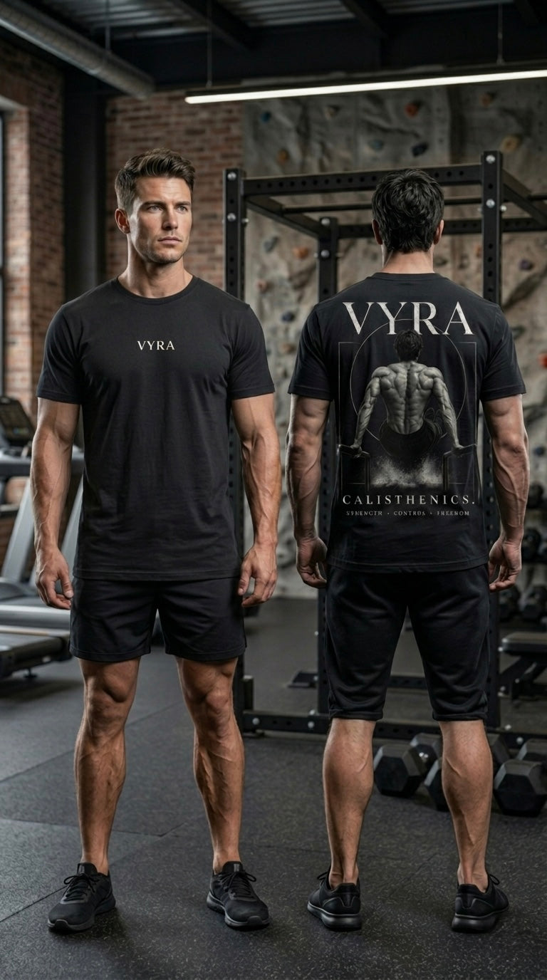 VYRA Calisthenics men black