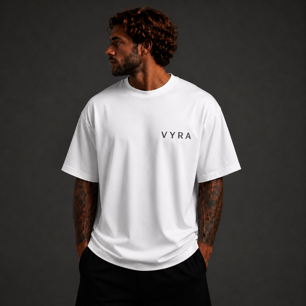 VYRA Reflective Oversized - White