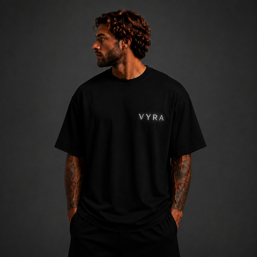 VYRA Reflective Oversized - Black