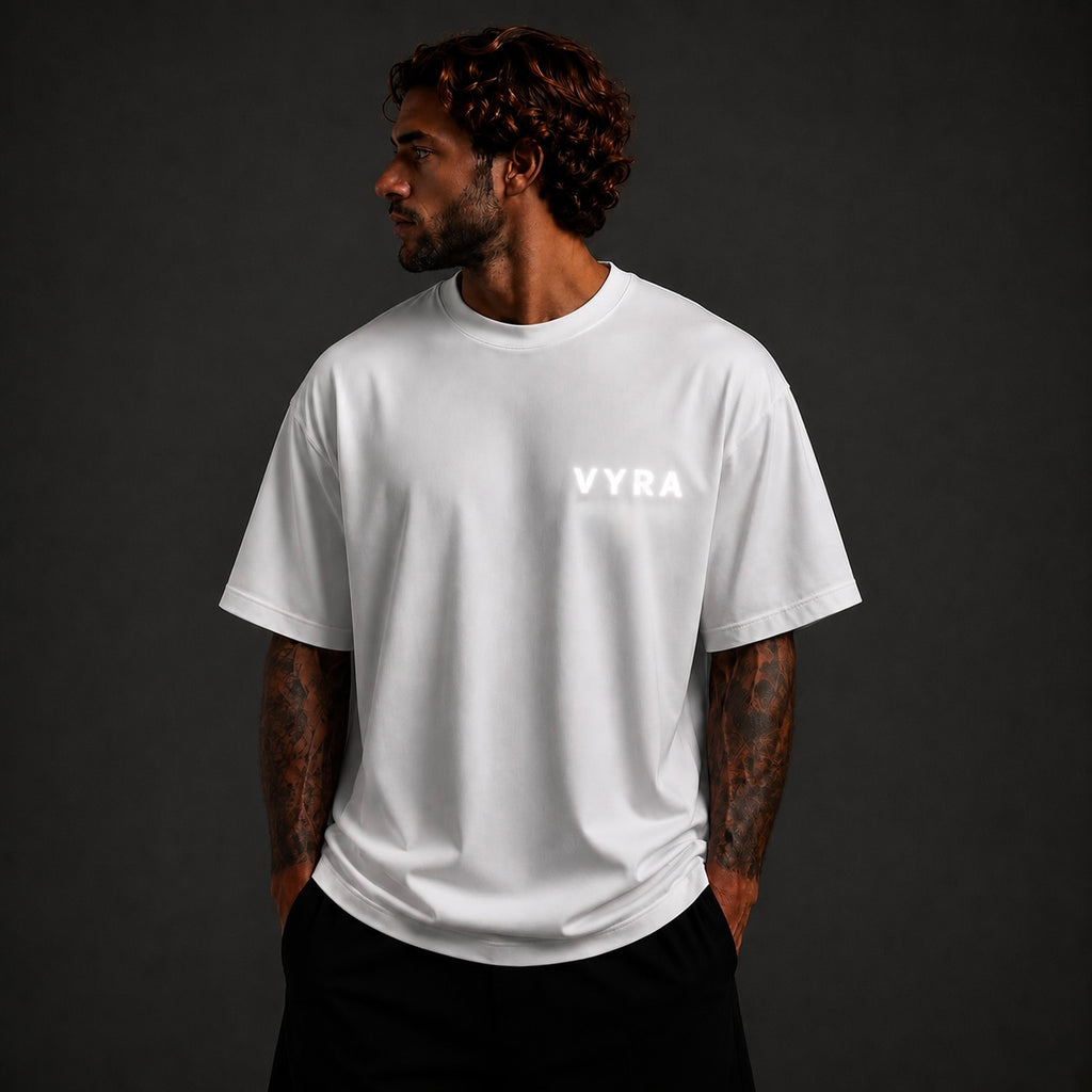 VYRA Reflective Oversized - White